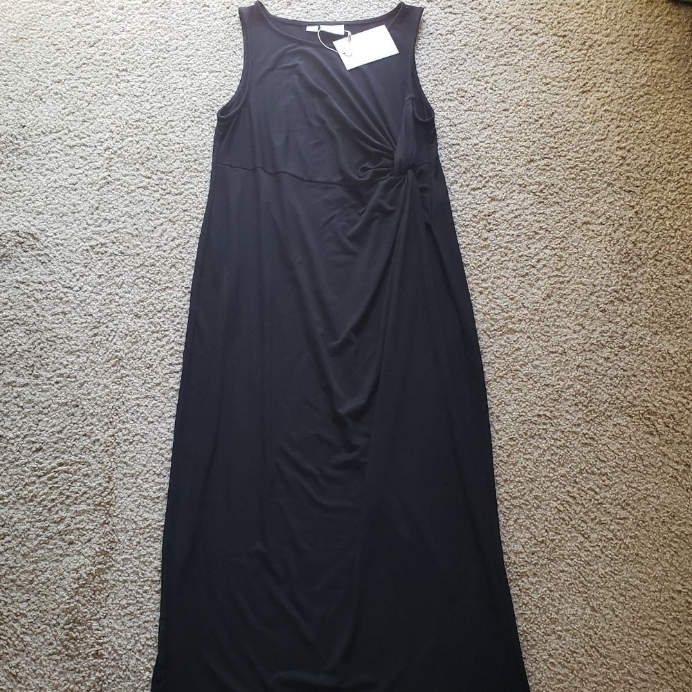 ASOS Mamalicious Knot Detailed Maternity Midi Dress Size Large - Picture 4 of 11